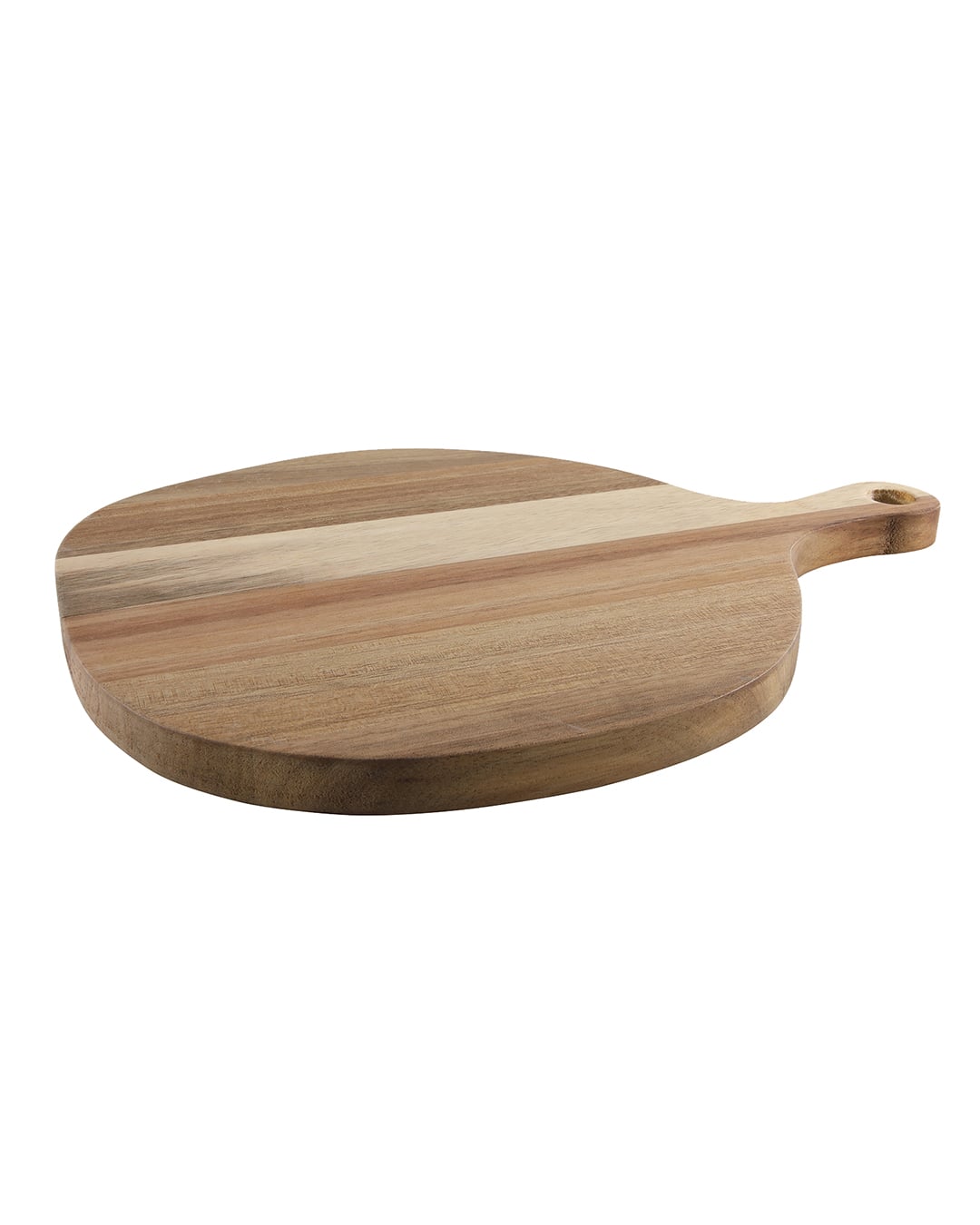 Okrągła deska do krojenia, serwowania 31,5 cm - Fronda Calore - drewno akacjowe, brązowa