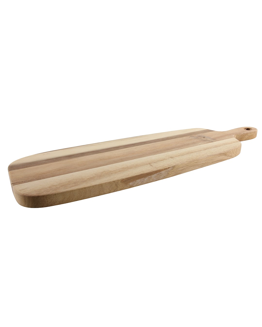 Długa deska do krojenia i serwowania 45 cm – Fronda Sano - brązowa, drewno akacjowe