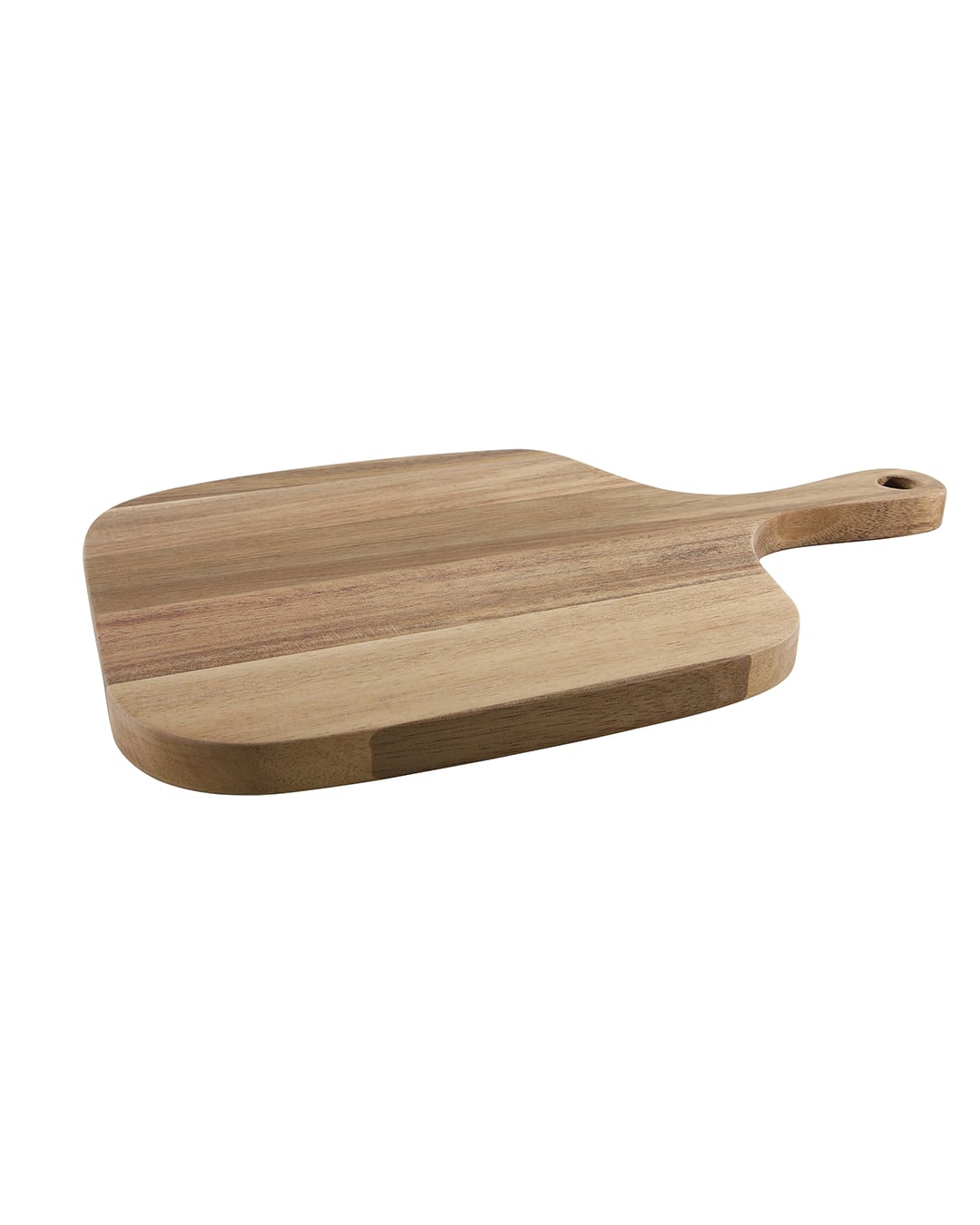 Kwadratowa deska do krojenia i serwowania 30 cm – Fronda Tasto - brązowa, drewno akacjowe