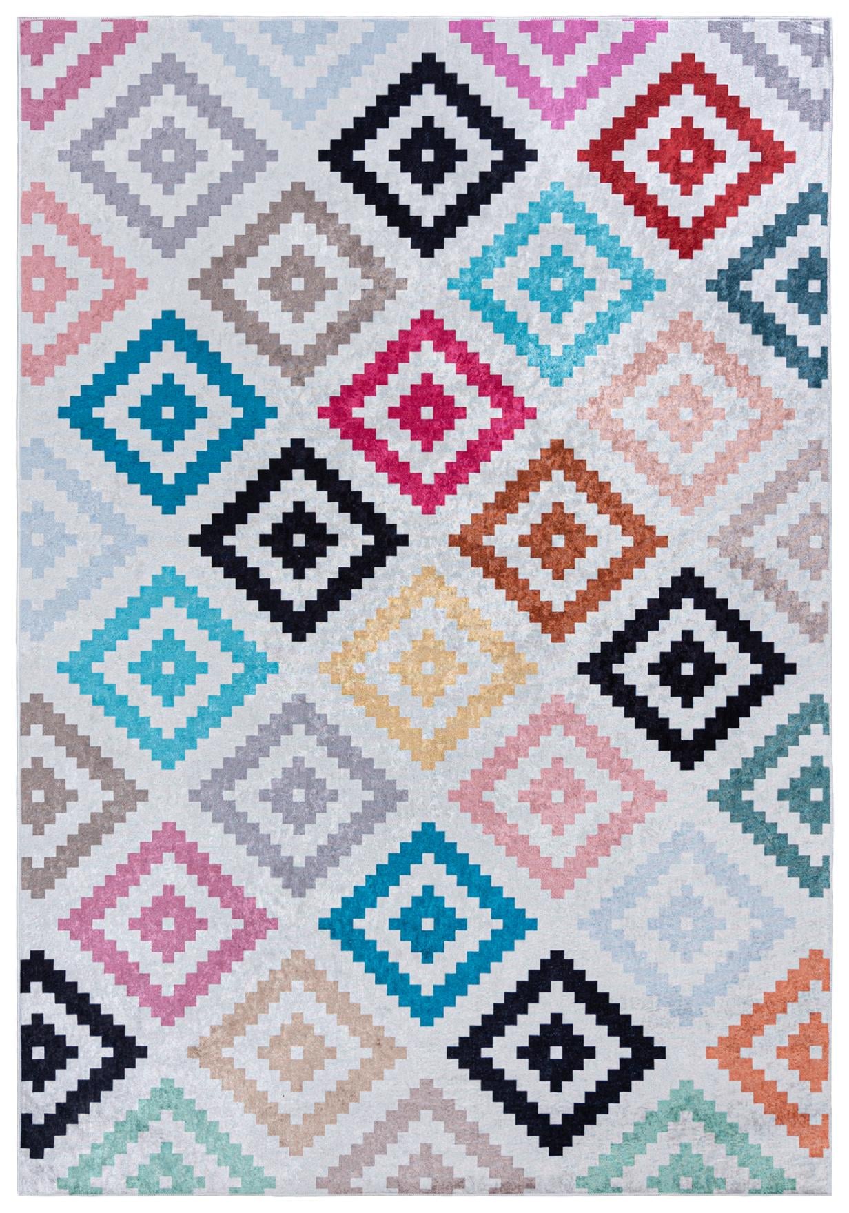 Dywan Nowoczesny Geometryczny TOSCANA 80061 - kolorowy 160 x 230 cm