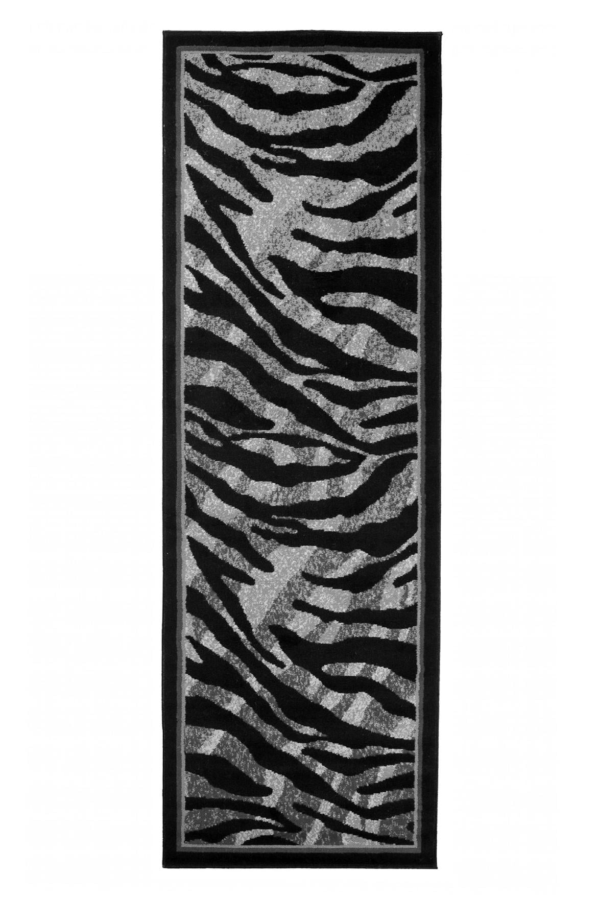 Dywan Nowoczesny Dream Zwierzecy 6601C BLACK - szary