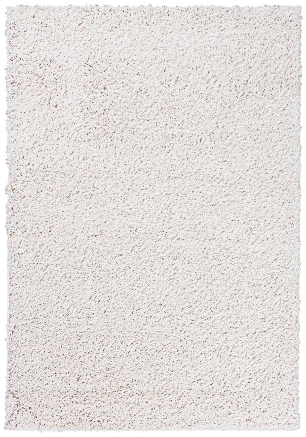 Dywan Shaggy Długowłosy Soho Jednokolorowy P113A WHITE - kremowy