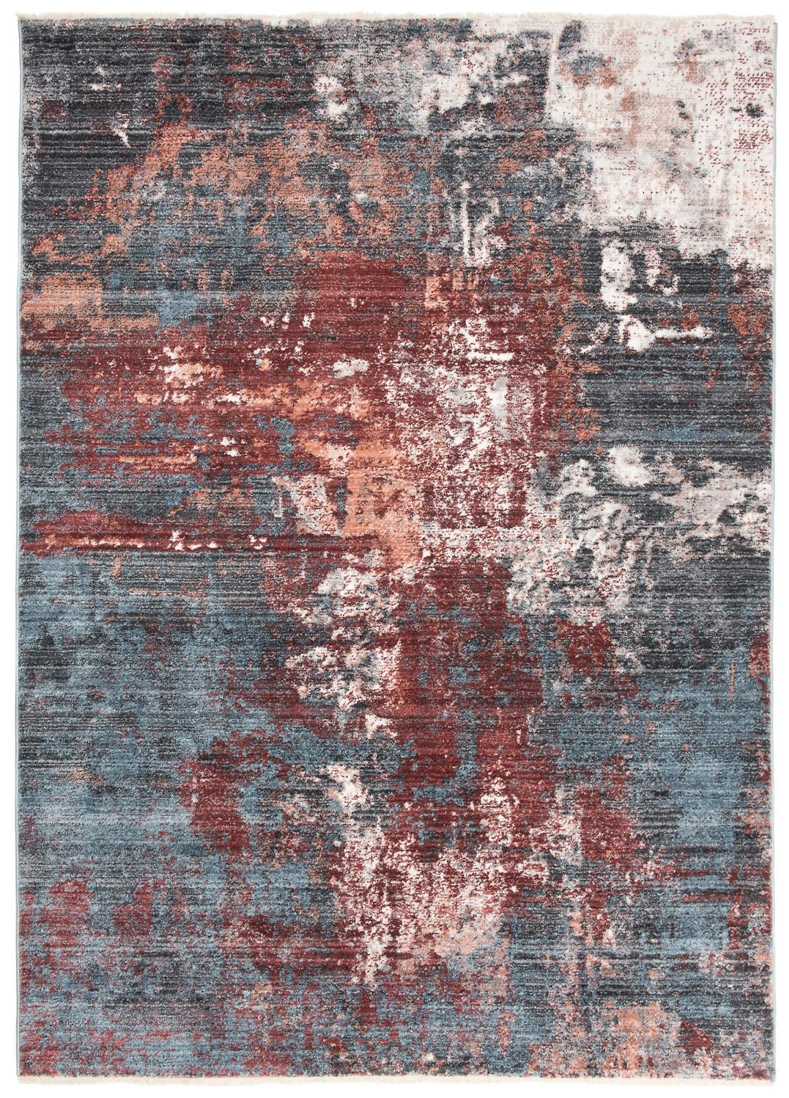 Dywan Nowoczesny Mystic Abstrakcyjny 2842A DBLUE DROSE - kolorowy