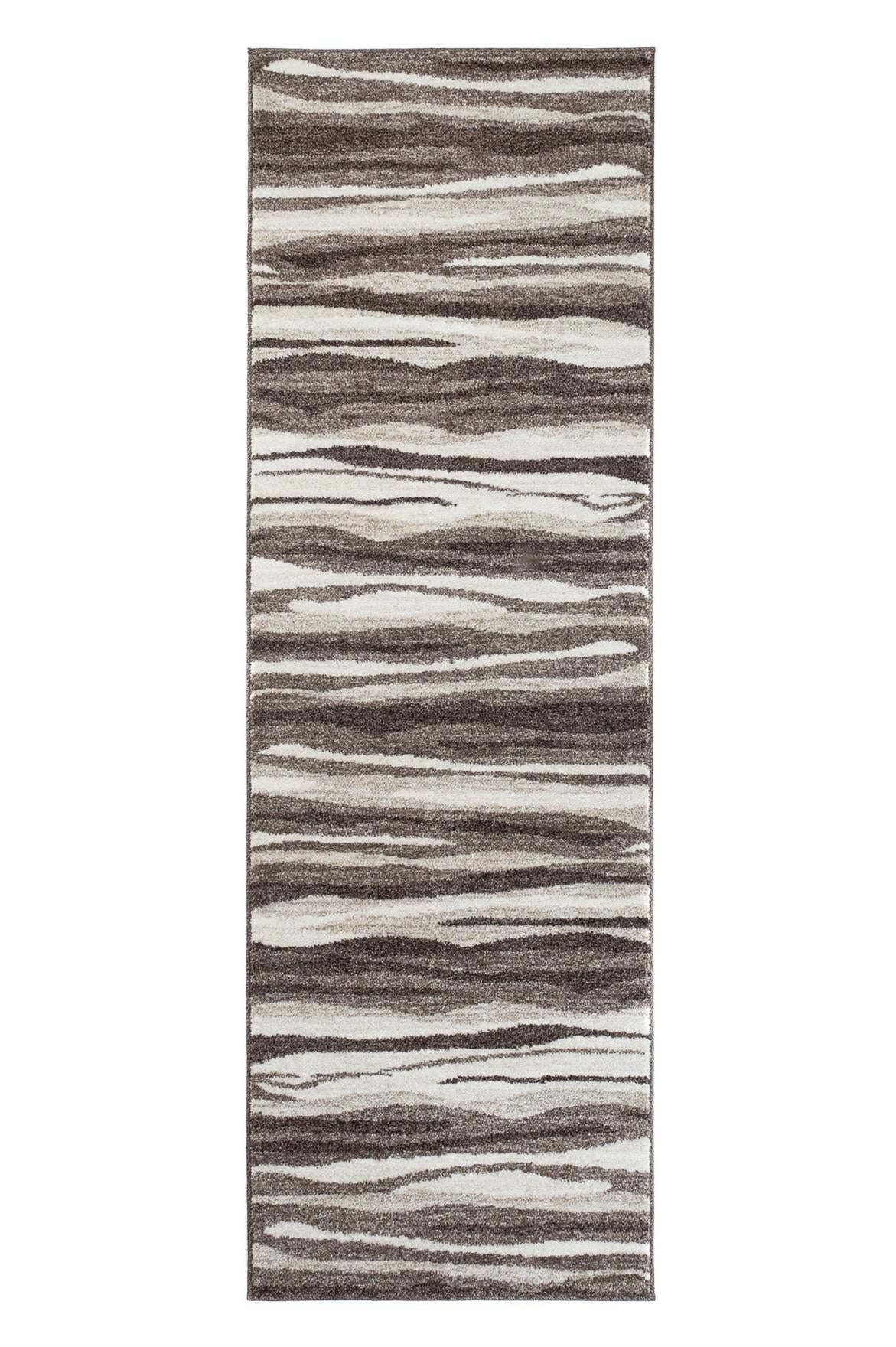 Dywan Nowoczesny Sari Paski K186A LIGHT BROWN - beżowy