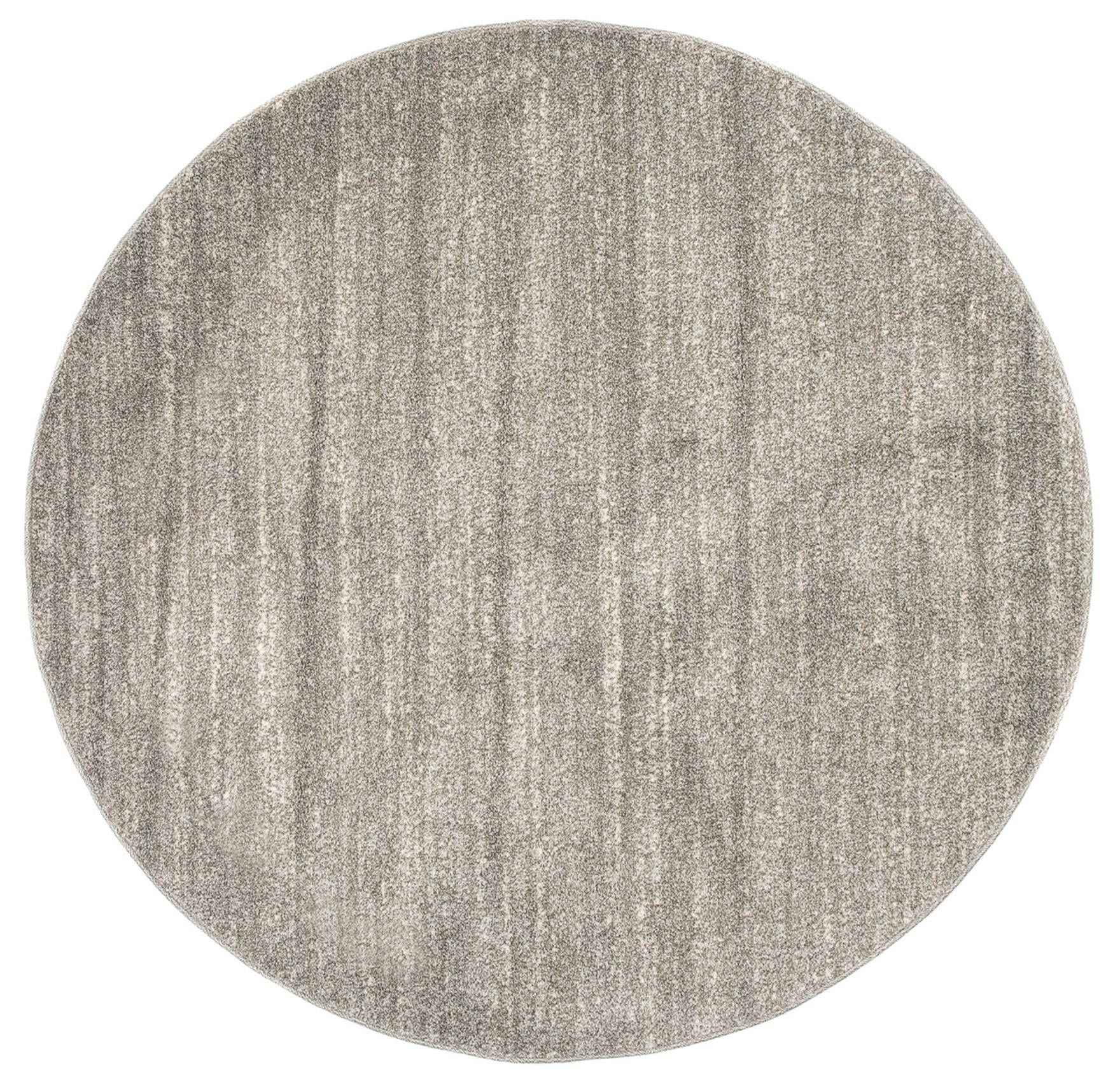 Dywan Nowoczesny Sari Koło Jednokolorowy T006A DARK GRAY - szary
