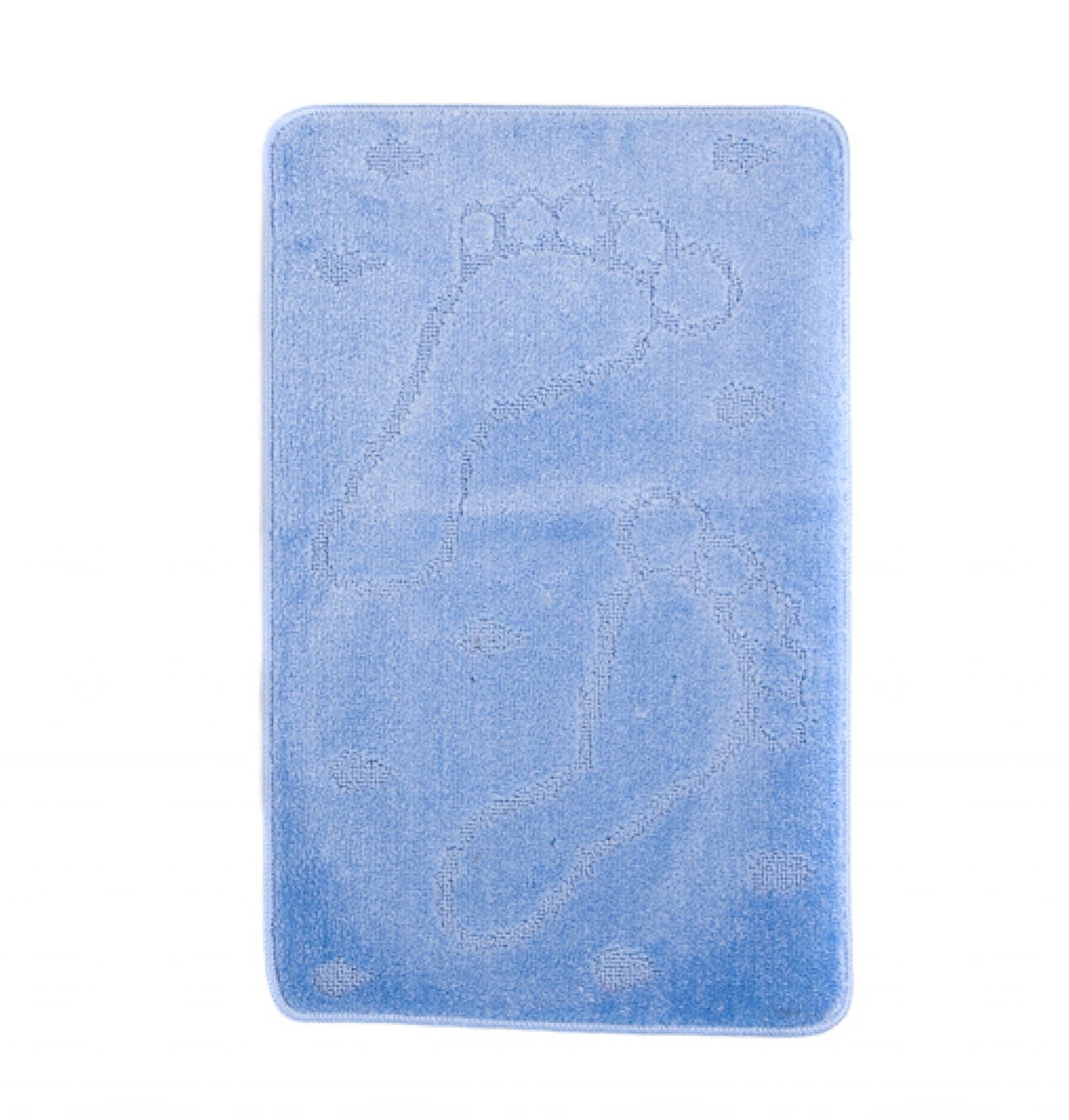 Dywanik Łazienkowy - MONO 1001 BLUE, antypoślizgowy