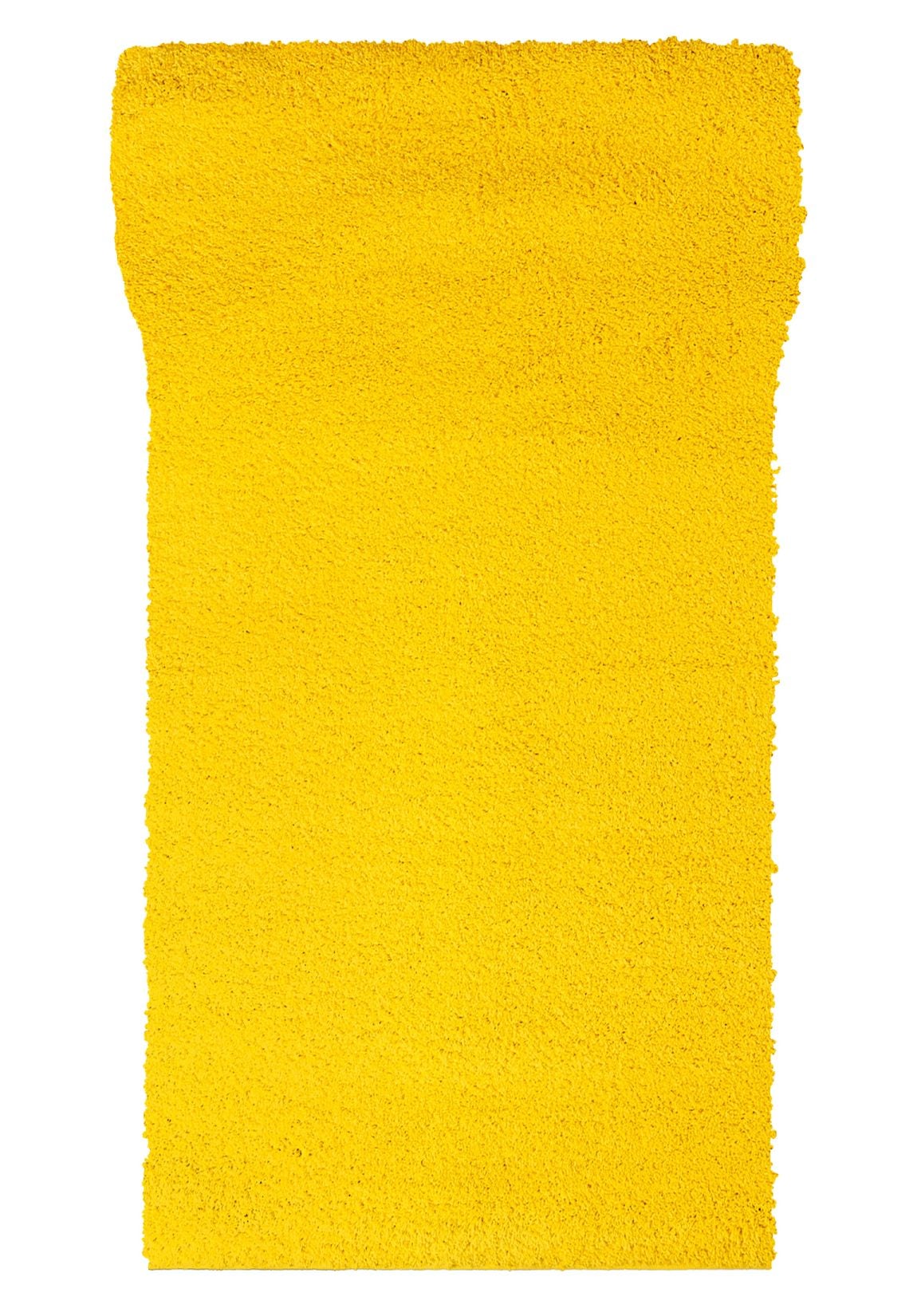 Chodnik Shaggy Na Metry DELHI 7388A CYELLOW - nowoczesny, żółty