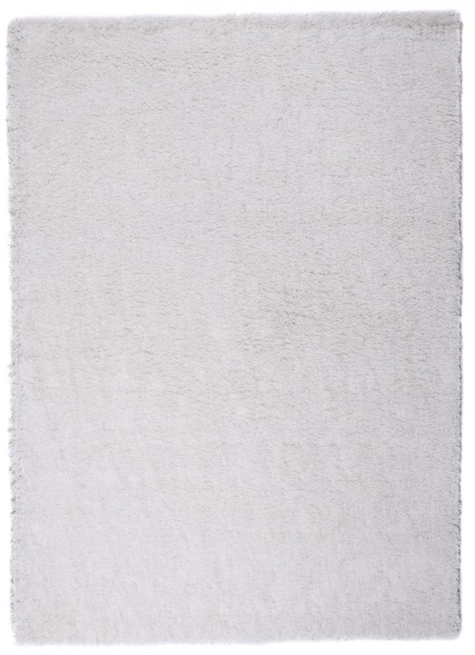Dywan Shaggy Długowłosy Optimal Jednokolorowy 8720A WHITE - kremowy, ecru