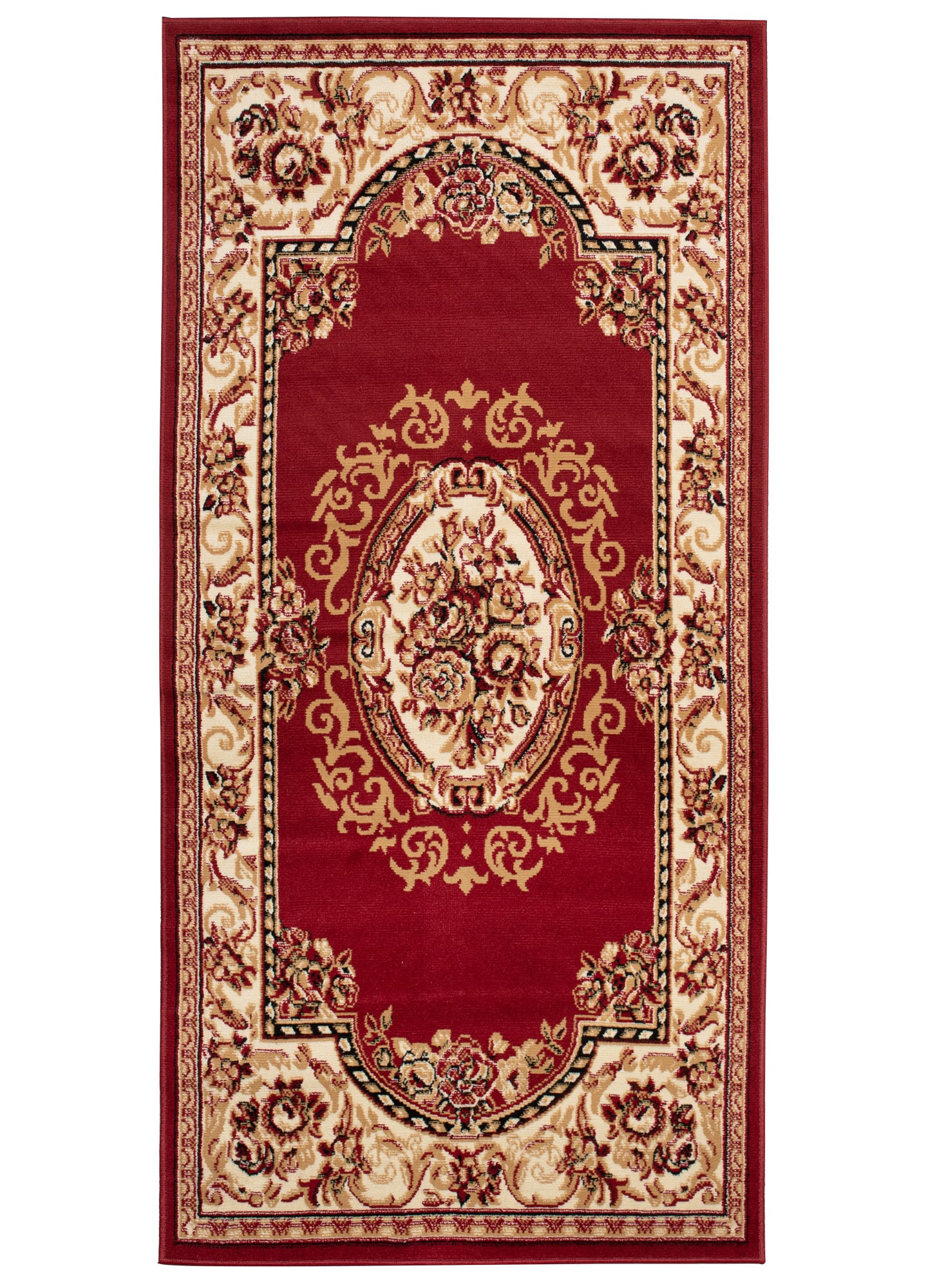 Dywan Orientalny Klasyczny - Atlas - F739A - czerwony