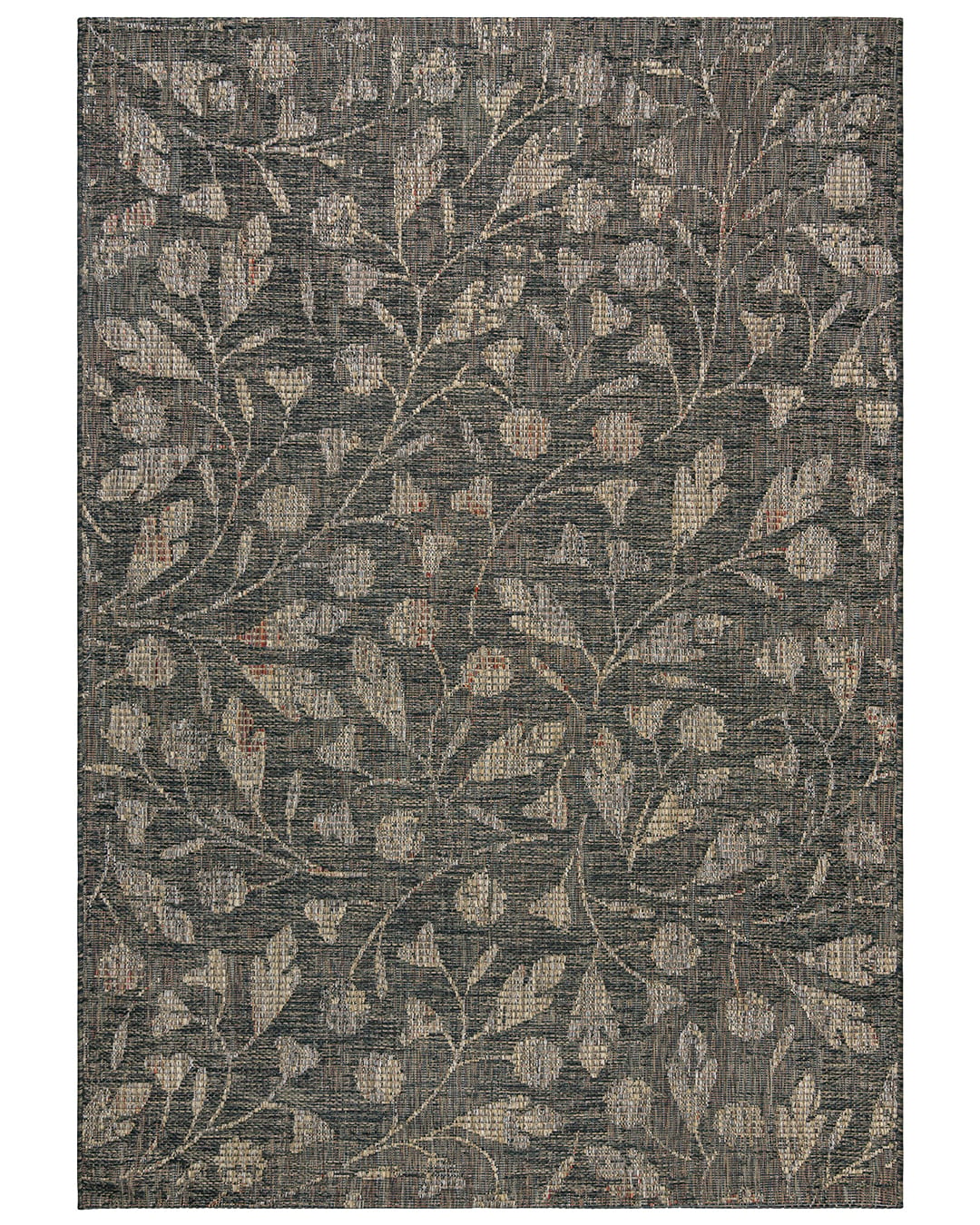 Dywan Zewnętrzny / Wewnętrzny, Roślinny - Adra Marron - ciemnobrązowy, beżowy, boho