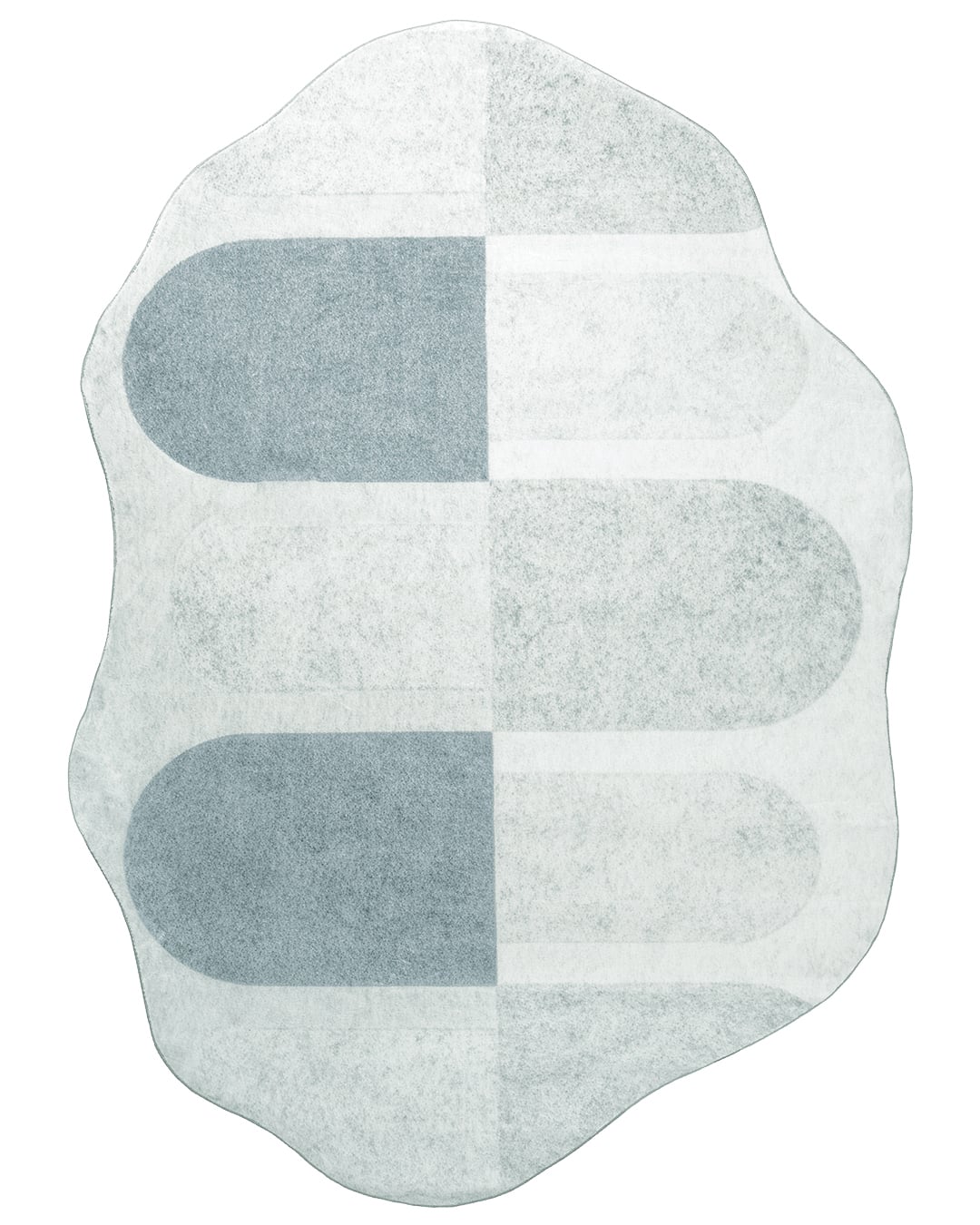 Dywan Nowoczesny, Nieregularny - Mirano Firo - szary, kremowy, geometryczny