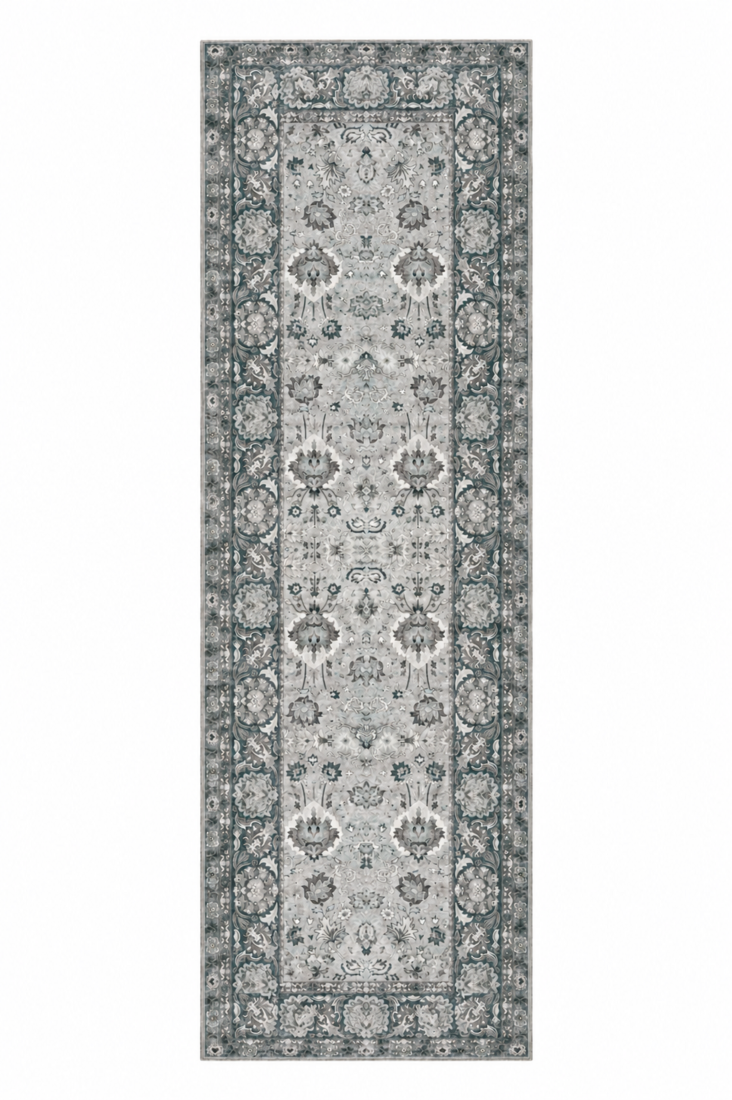 Dywan Tradycyjny, Orientalny - Lalin Beige - szary, vintage