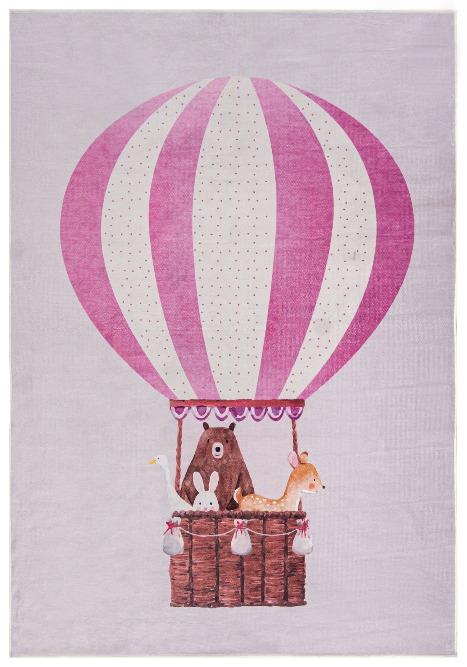 Dywan Dziecięcy - Bello Vento Rosa - balon, czerwony
