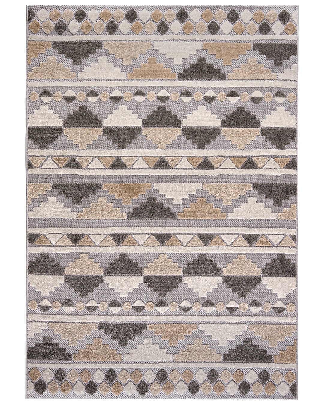 Dywan Wewnętrzny / Zewnętrzny - Vasco Beige - kremowy, beżowy, wodoodporny