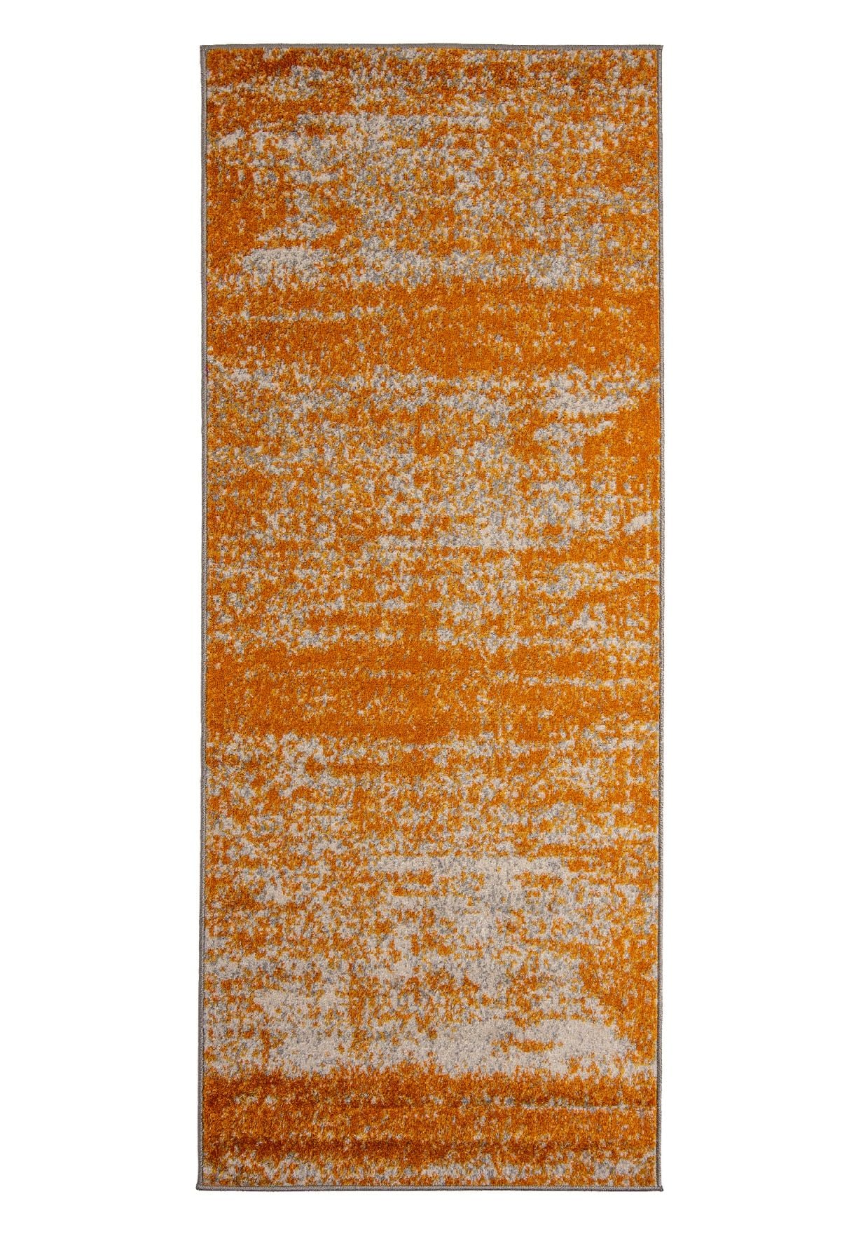 Dywan do Przedpokoju, Kuchni Nowoczesny SPRING H171A ORANGE - pomarańczowy