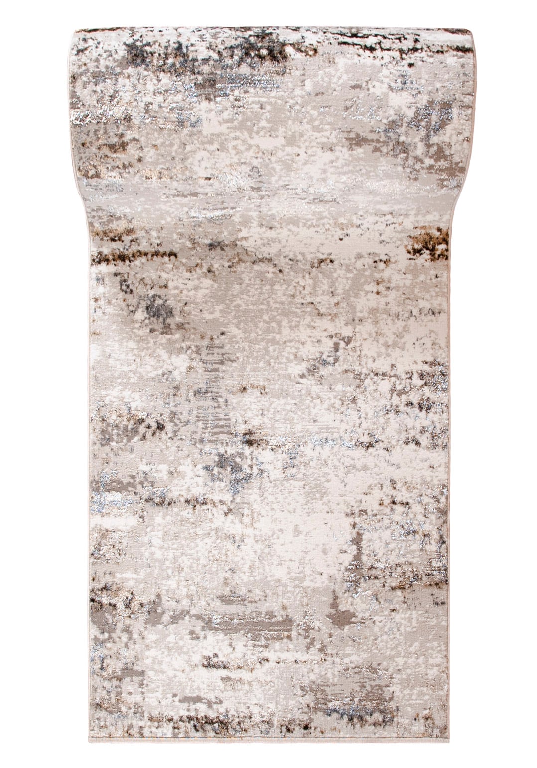 Chodnik dywanowy na Metry Beżowy Abstrakcyjny I147B BOSTON