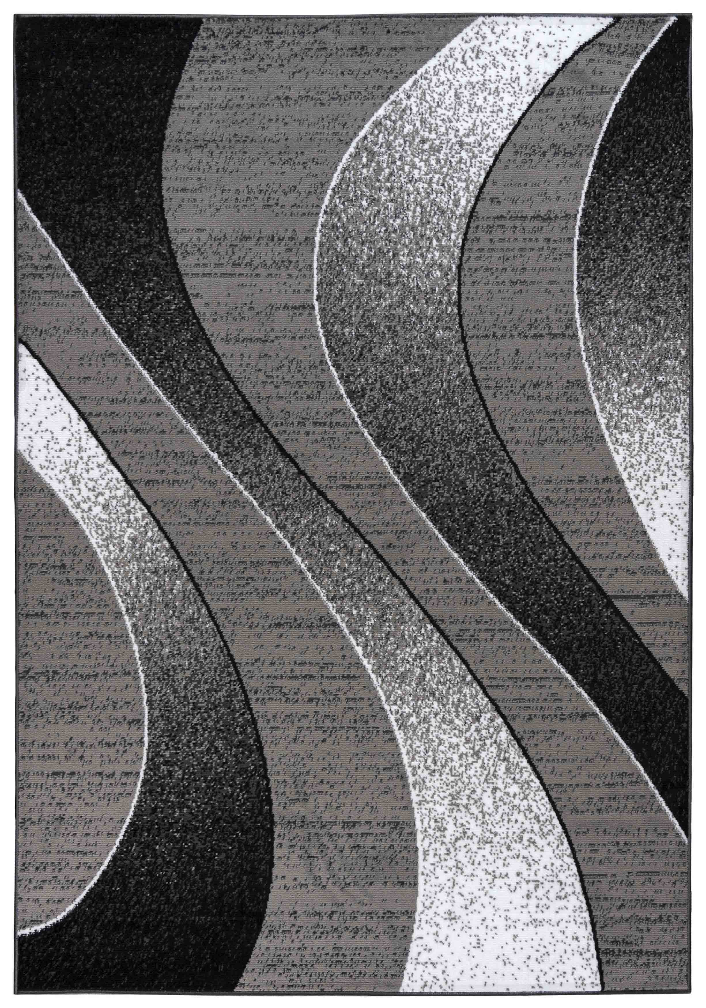 Dywan Nowoczesny Dream Geometryczny, Paski K857A GRAY - szary