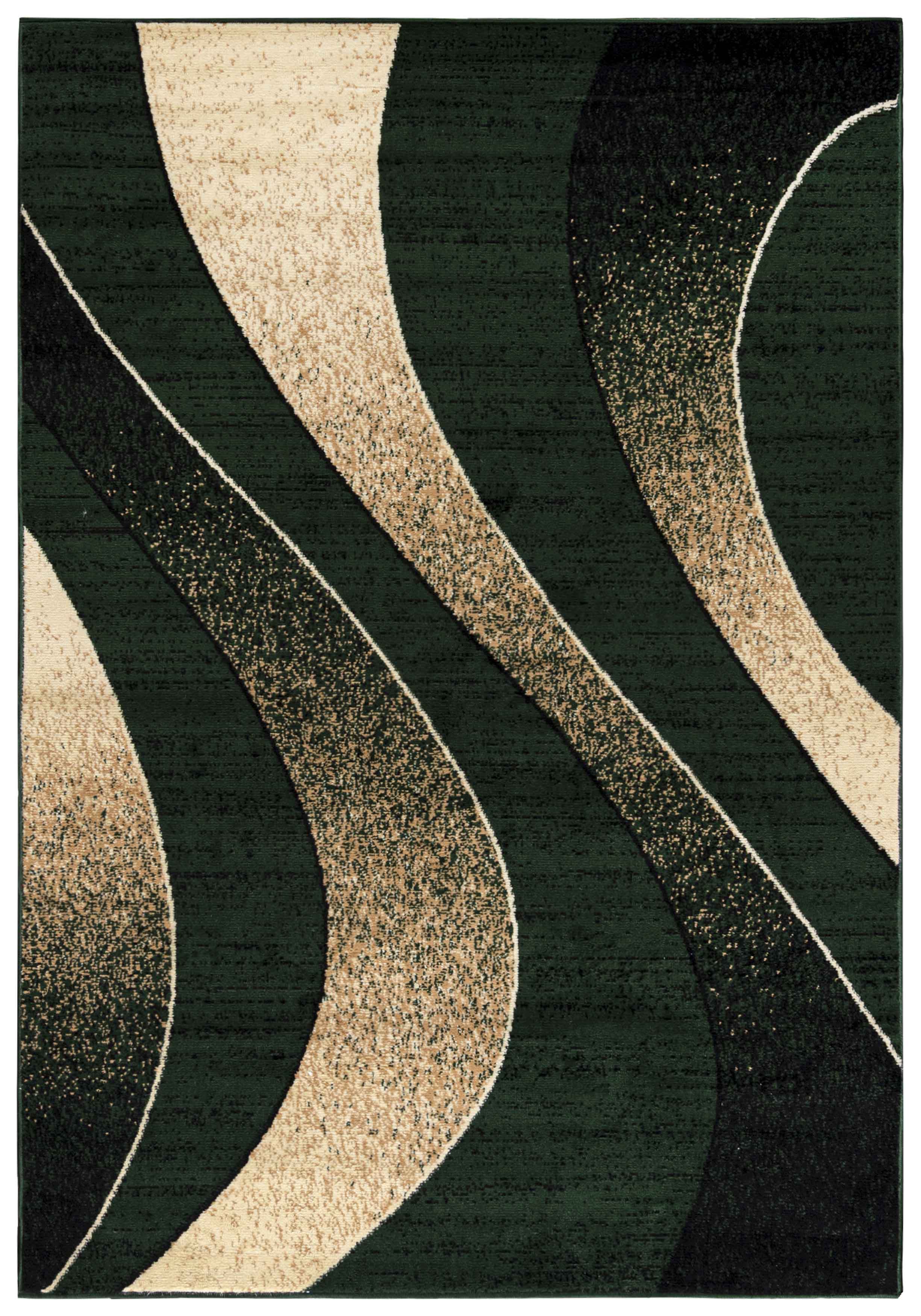 Dywan Nowoczesny Dream Geometryczny, Paski K857A GREEN - zielony