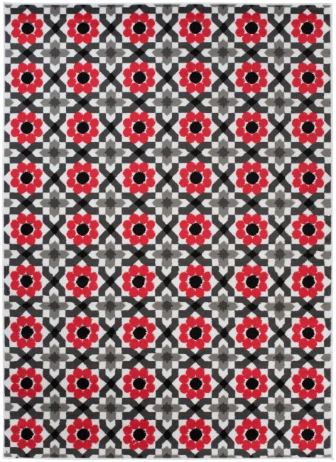 Dywan Nowoczesny Maya Geometryczny Z645E WHITE - szary, czerwony /1/_/1_aa27.jpg