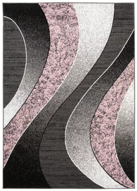 Dywan Nowoczesny Dream Geometryczny, Paski K857G PINK - szary, różowy /t/a/tapiso_06_