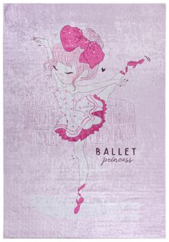 Dywan Dziecięcy dla Dziewczynki Baletnica EMMA 41970 - różowy