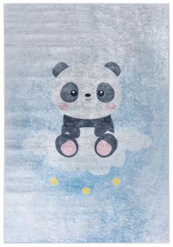 Dywan Dziecięcy Miś Panda EMMA 2776 - niebieski