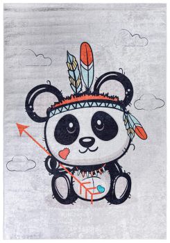 Dywan Dziecięcy Panda EMMA 2029 - kremowy, kolorowy