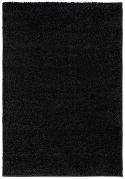 Dywany Shaggy Jednkolorowy Gładki DELHI 7388A BLACK