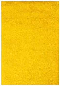 Dywany Shaggy Jednkolorowy Gładki DELHI 7388A CYELLOW - żółty