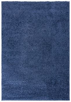 Dywany Shaggy Jednkolorowy Gładki DELHI 7388A PMAVI - niebieski