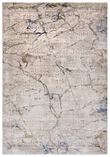 Dywan Nowoczesny Dwupoziomowy HERA TZ07A - beżowy, kremowy