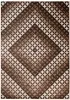 Dywan Nowoczesny Tango Geometryczny H017A BROWN - brązowy