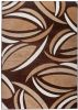 Dywan Nowoczesny Sumatra Geometryczny C804A BROWN - brązowy, beżowy