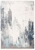 Nowoczesny Dywan Abstrakcja ART z Frędzlami Rivoli 69613 - kremowy, niebieski