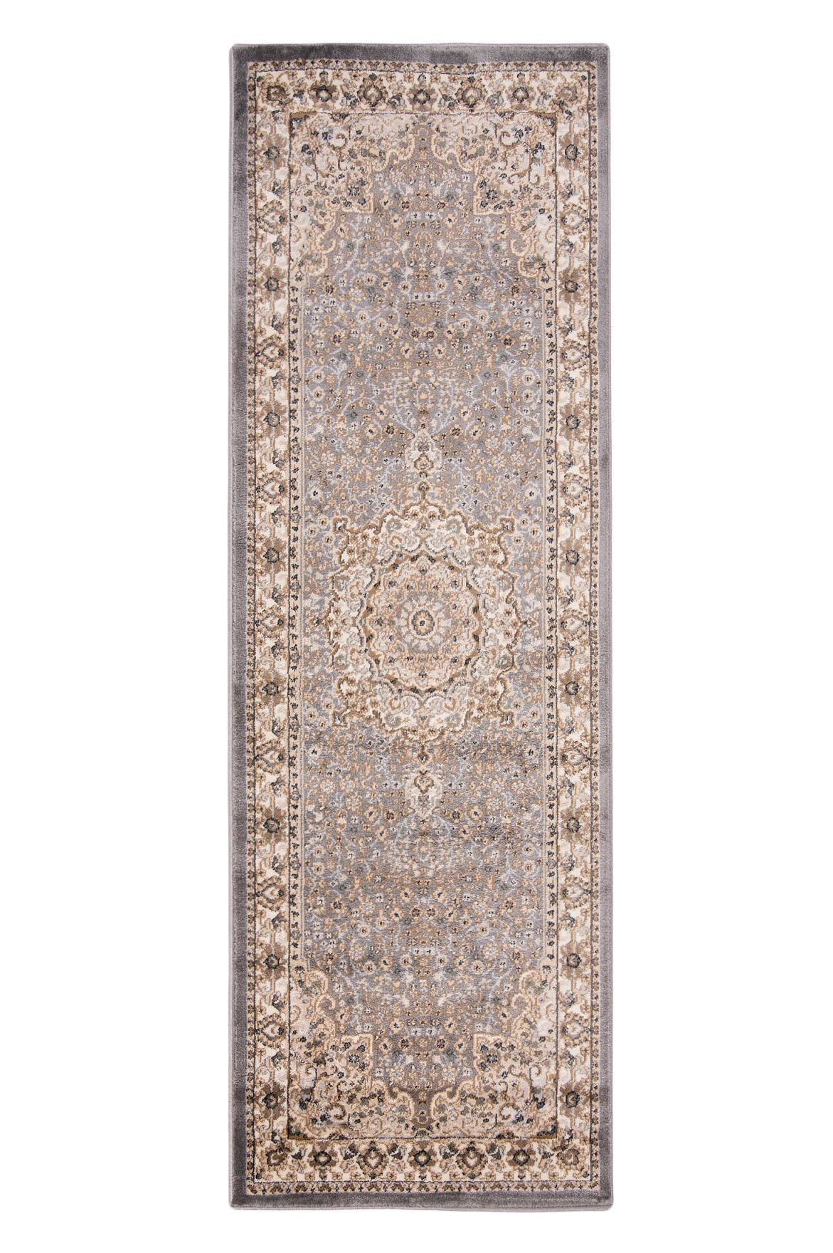 Chodnik Tradycyjny Ornament NEMRUT 8582E GRAY szary