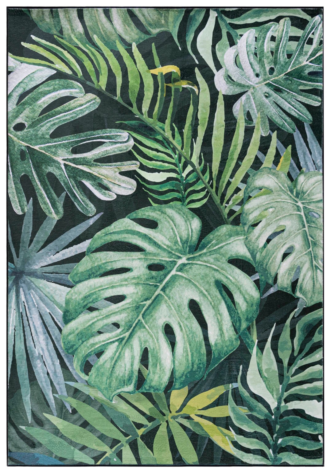 Dywan Nowoczesny PRINTED C139D Kwiaty Monstera