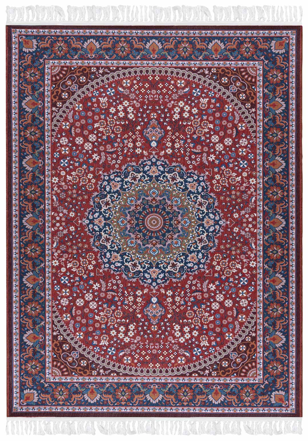 Dywan Tradycyjny ANKARA JZ_867 PRINTED - vintage, czerwony