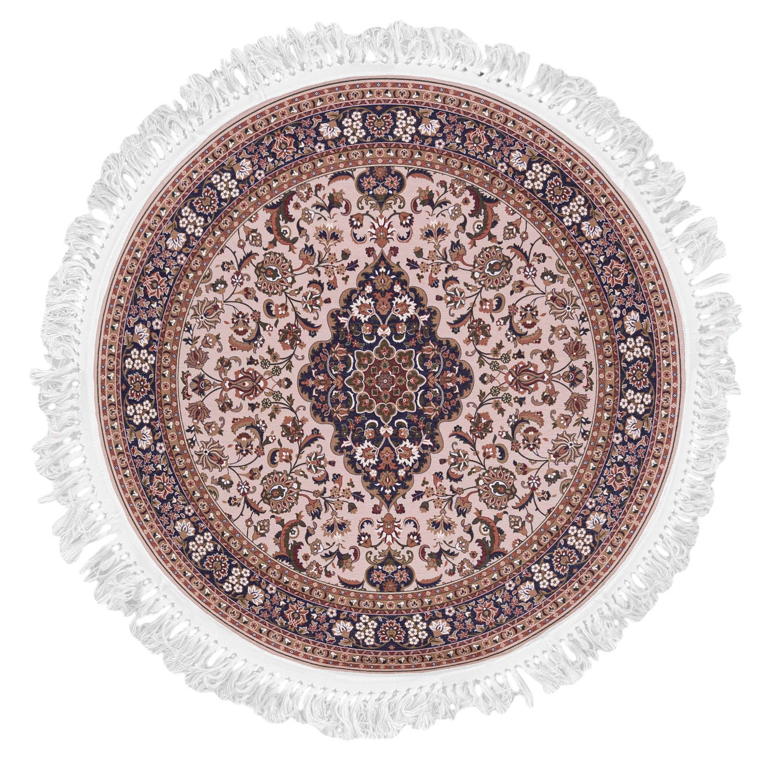 Dywan Tradycyjny Okrągły ANKARA JZ_275 PRINTED - vintage, brązowy