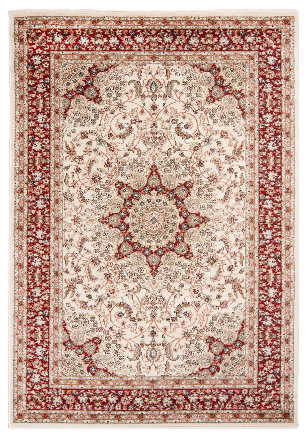 Dywan Tradycyjny Nemrut 9473A WHITE - czerwony, kremowy
