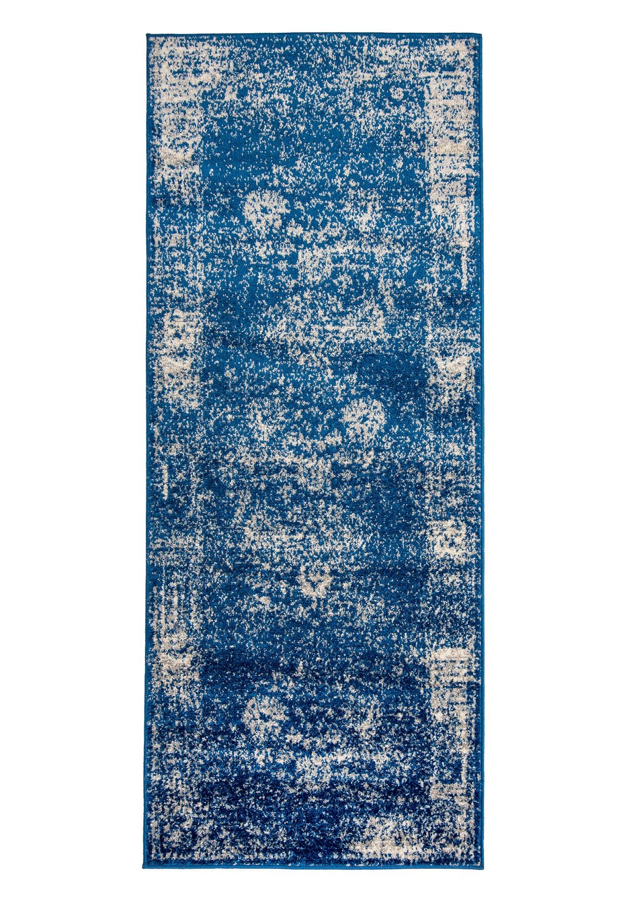 Dywan do Przedpokoju, Kuchni Orientalny Vintage ALESTA H183A NAVY - niebieski