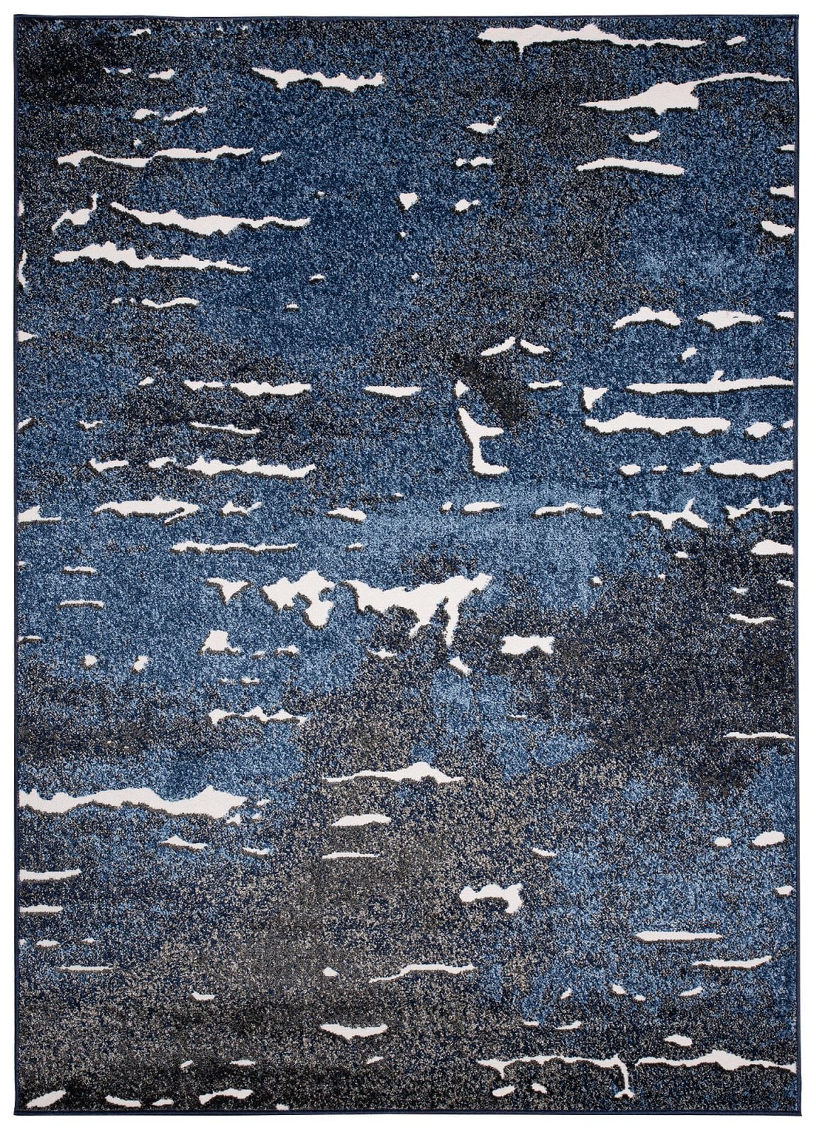 Dywan Nowoczesny BREEZE MU44A DARK - niebieski, granatowy