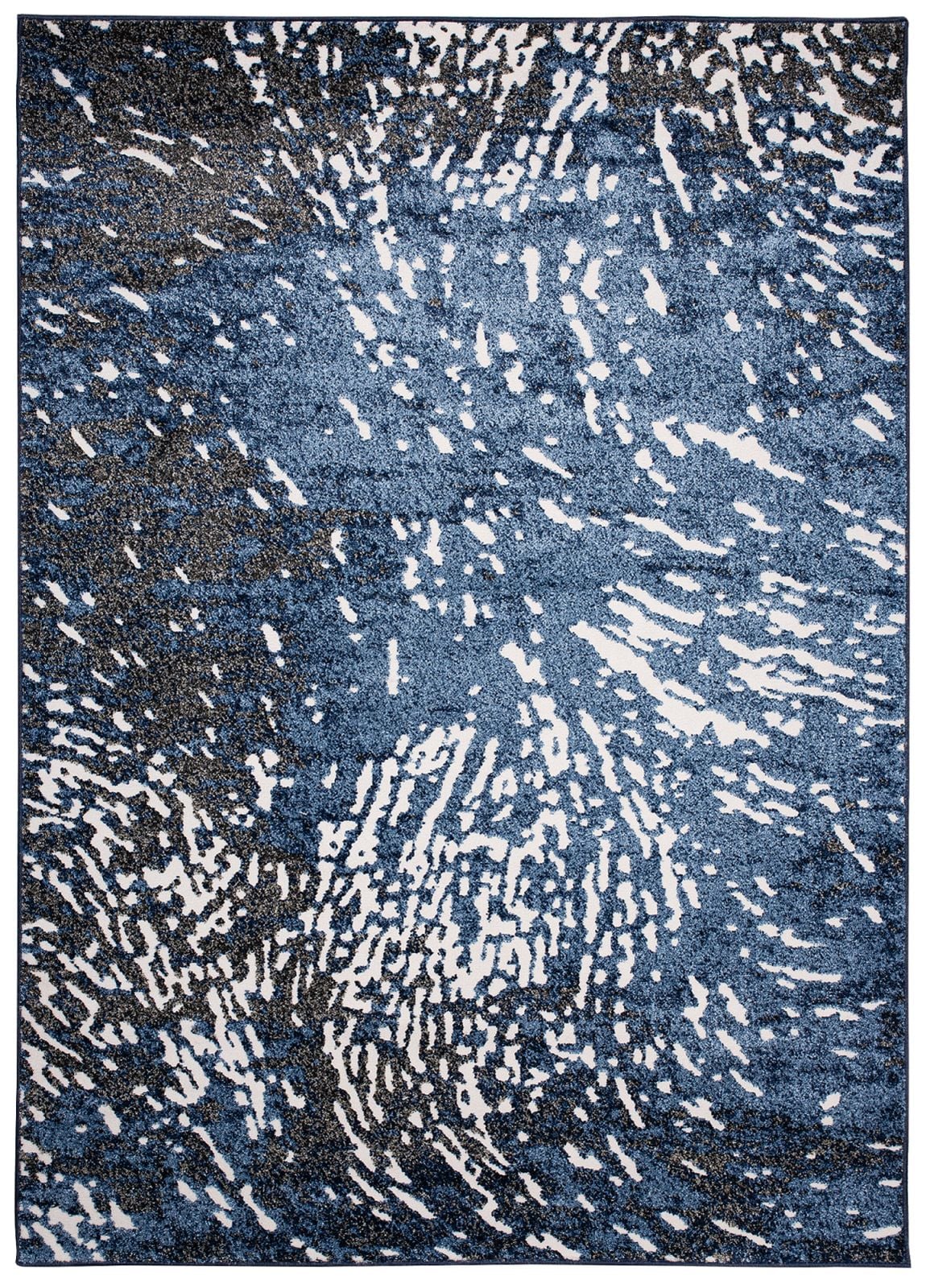Dywan Nowoczesny BREEZE MU52A DARKBLUE - niebieski, granatowy