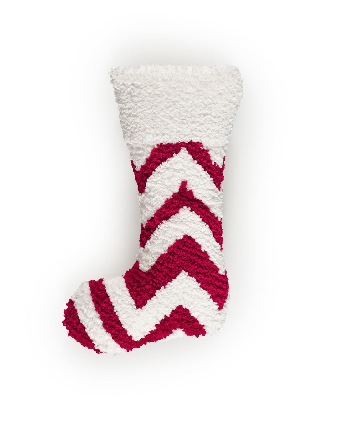 Poduszka dekoracyjna z wypełnieniem 25x35 cm - Inverno Scarpa Rossa - skarpeta, świąteczna, czerwona