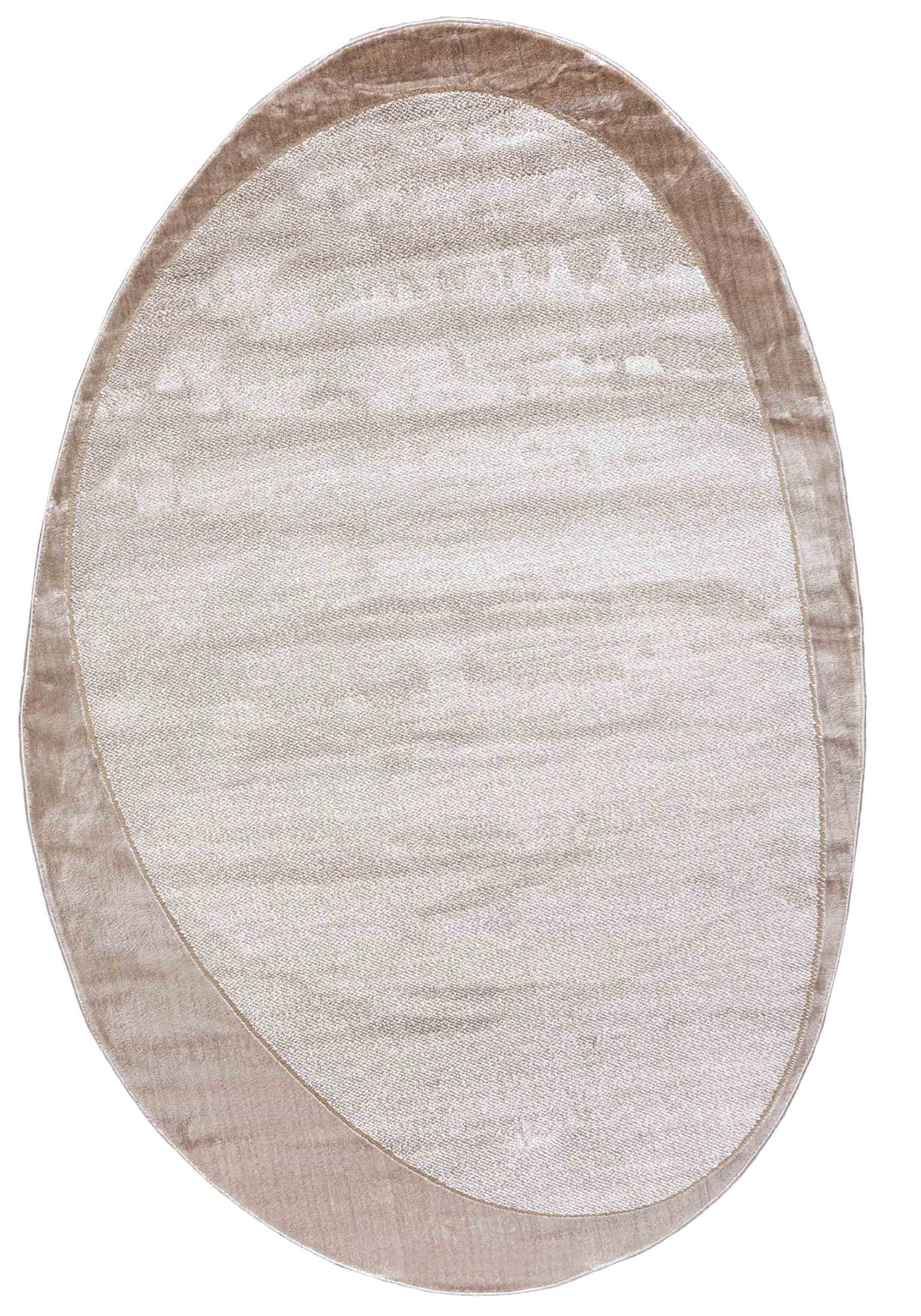 Dywan 7697B SILALUX - nowoczesny, nieregularny, beżowy, kremowy