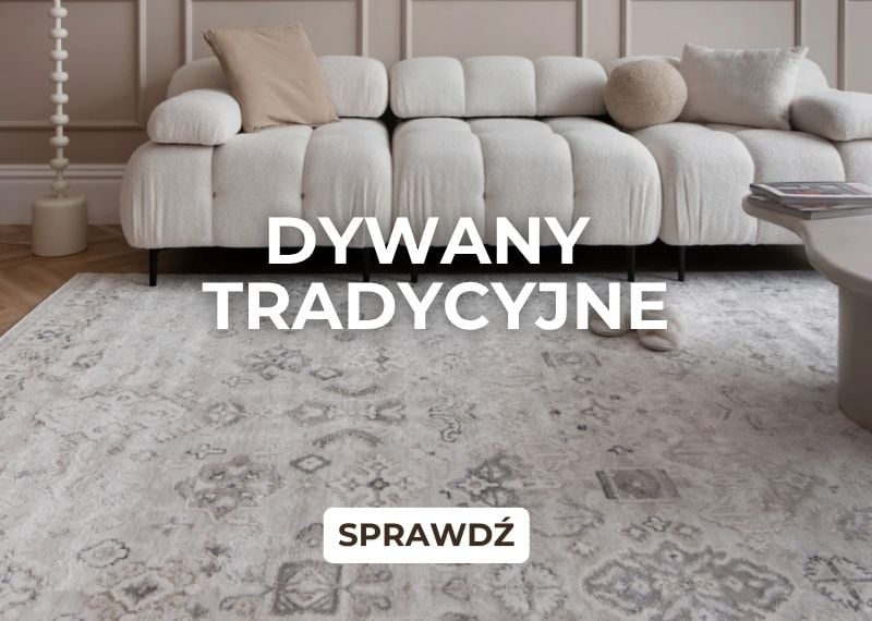 Dywany tradycyjne-tradycyjny dywan w jasnym salonie